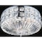 Cwi Lighting Bloome 4 Light Bowl Flush Mount With Chrome Finish 5039C13C - alternate 1